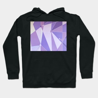 Purple Geometric Shape Hoodie